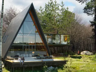 Three story A - Frame house 3ds max file 2018 2019 2020 2021 3D model