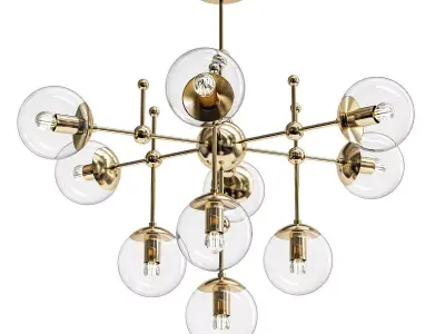 Gold Balls 3D model