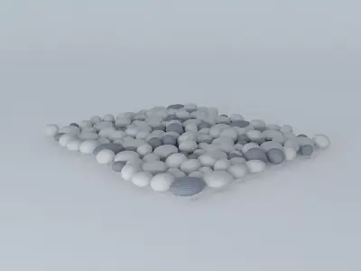 Pebble stones Free 3D model