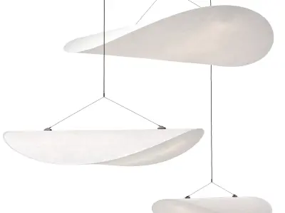 Tense Pendant Lamp 3D model