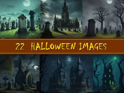 Halloween Themed Image Backdrops Texture