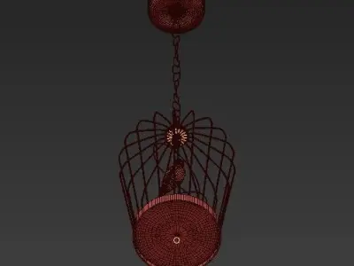 Bell Marine Chandelier 3 3D model