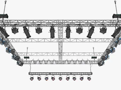  Light Hanging Truss 