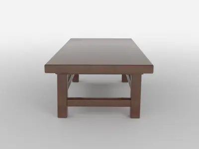 modern table  Free 3D model