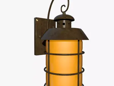 Outdoor Lantern 3D model