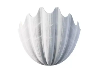 Plaster Shell Uplighter by Rose Uniacke 3D model