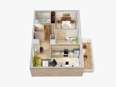  3D Floor Plans 