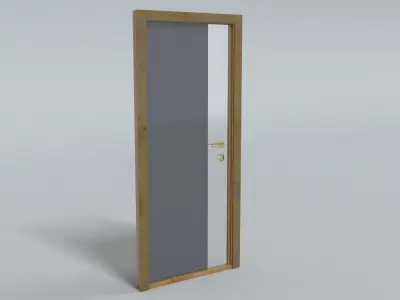 laos Front Door Low-poly 3D model