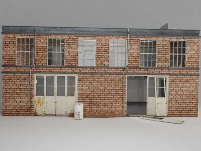 Building factory Fps 3D model