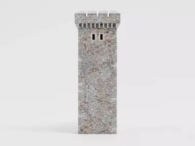 -Medieval Tower V2- 3D model