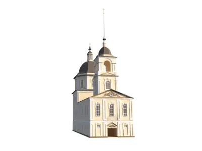 Russian Orthodox Church Reconstruction 3D model