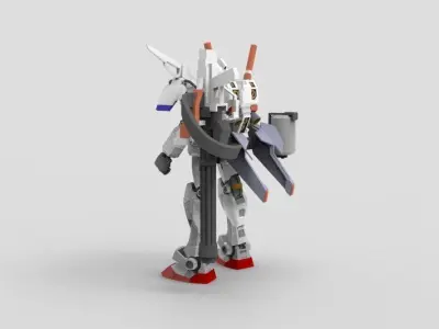 Gundam RX-78 Destroyer 3D model