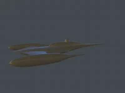 Naboo space figther  3D-printing model 3D print model