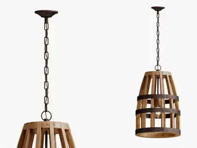 TONASKET PENDANT LIGHT 3D model