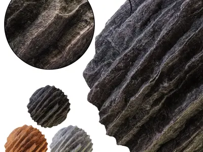 Rock Cliff 06 - Seamless Texture