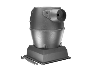 Cast Iron Wood Stove  3D model