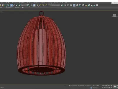 Carling Pendant Light Low-poly 3D model
