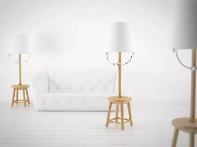 Bucket Lamp 3D model