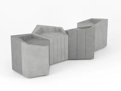 Urban Furniture 3D model order