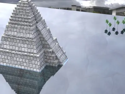 Ancient Egypt Kit bash Nile Full collection 1 3D model