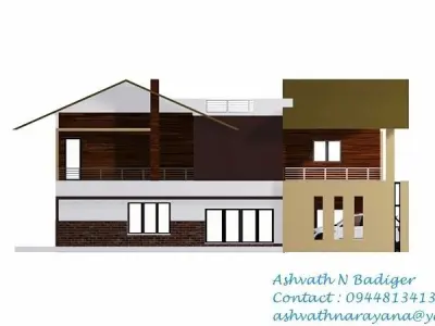 Badiger drafts Building 3D Model 3D model