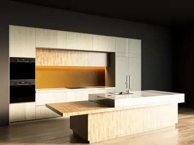 97-Kitchen1 texture 9 3D model
