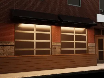 City Building 2 Low-poly 3D model