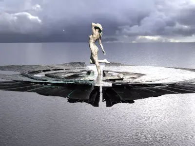 Aphrodites cave pool of rejuvenation  3D model