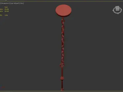 Watley Cone Pendant 3D model