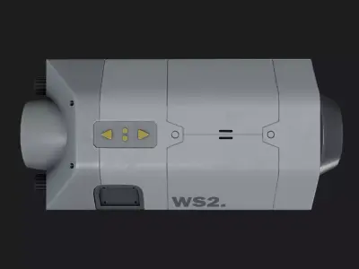 SCI-FI Military Sight Game Ready Low-poly 3D model