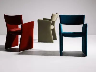 Crown Armchair 3D model