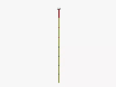Insulating rod Low-poly 3D model