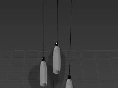 KUZCO Lighting Victoria MP3003 Pendant Light  3D model