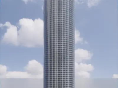 Parametric Building 1b9 3D model