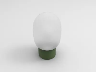 JWDA Table Lamp Low-poly 3D model