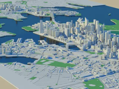 Sydney 3D City 3D model