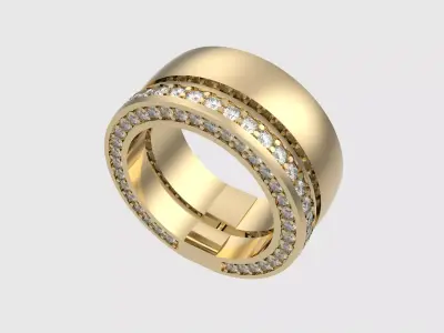 Dual Motion Rotating Ring JDBCo 3D print model