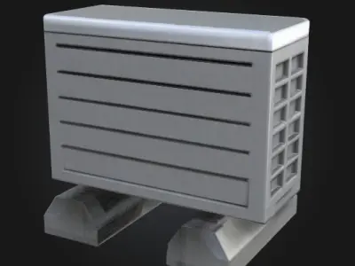 AC OUTDOOR UNIT 3D model