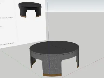 Dubois Round Table 3D model