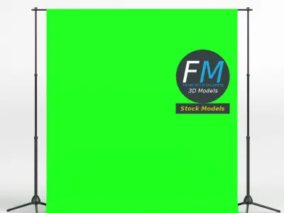 Photography backdrop 3D model