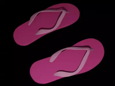 Flip-Flops Free low-poly 3D model