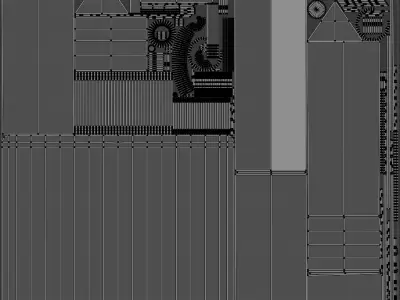 Dropper Bottle and Packaging Box 3D model