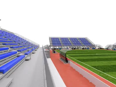 Futsal Arena 12 3D model