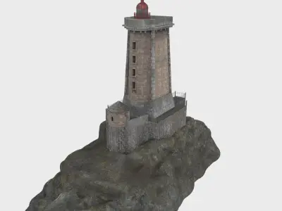The Triagoz Lighthouse 3D model