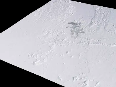 Windhoek Namibia City Landscape 3D Model 3D model