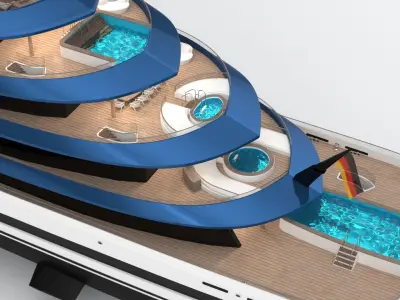  Deep Blue Superyacht 