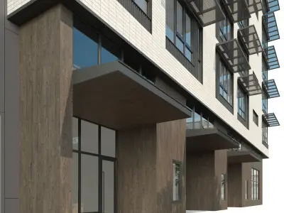 Residential Apartments 03 3D model