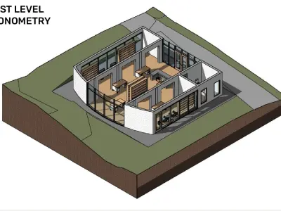 Showroom - Revit 3D model
