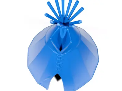 Indian Tepee 2 3D print model