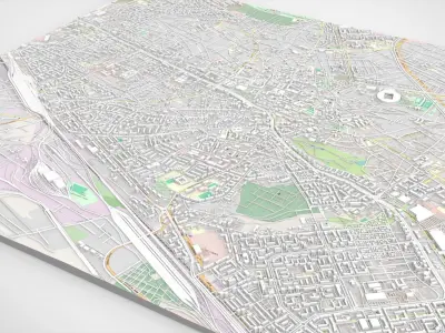 Cityscape  Craiova Romania 3D model